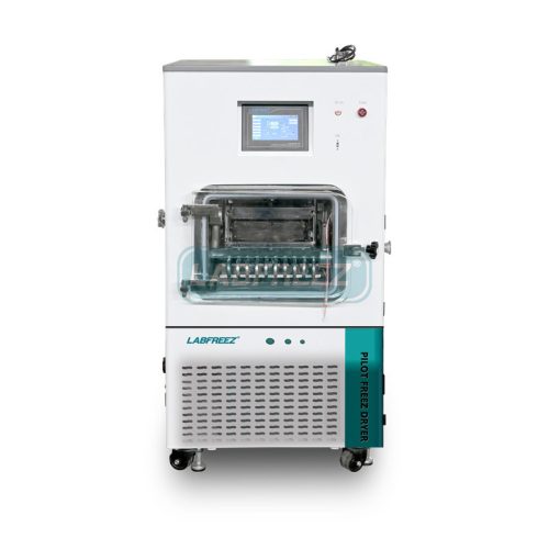FD-10F Series 1 to 3kg Research Vaccine Vials, Probiotics, Polypeptide , Food Fruit In-Situ Automatic Pilot Freeze Dryer Lyophilization Machine